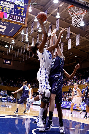 Henson can't quite finish over Chelsea Mcgowen