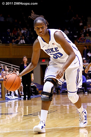 Amber Henson puts it on the floor