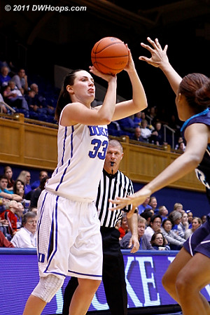 Haley hits a trey, Duke now up by 52