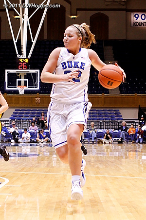 Liston in transition  - Duke Tags: #32 Tricia Liston 
