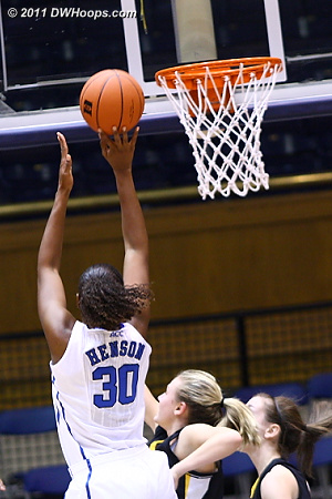 DWHoops Photo  - Duke Tags: #30 Amber Henson 