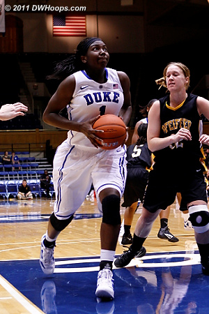 DWHoops Photo  - Duke Tags: #1 Elizabeth Williams 