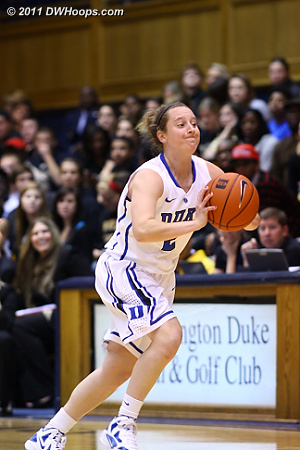 Jenna Frush (wearing #2)  - Duke Tags: #35 Jenna Frush 