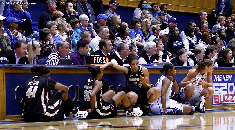 The first media time out didn't come until after the 12 minute mark, causing a logjam at the scorers table  