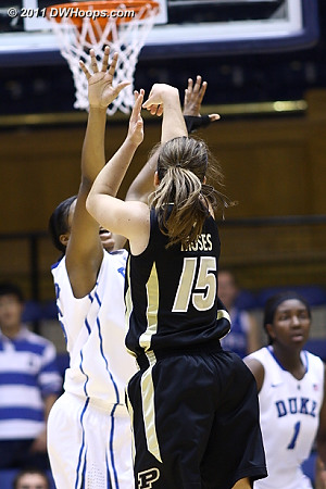 Purdue was still getting open looks on the perimeter but very little inside, at one point the second half foul differential was 8-1.  