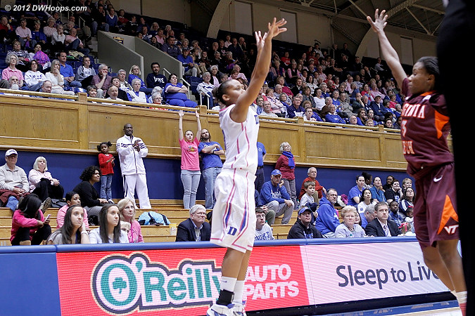 Tech cut it to 11 with back-to-back treys, but Duke answered by scoring the final 11 points of the game to win by 22.  - Duke Tags: #3 Shay Selby 