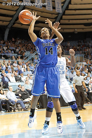 KJ's shot swatted away by Broomfield - Gray returned on the ensuing dead ball