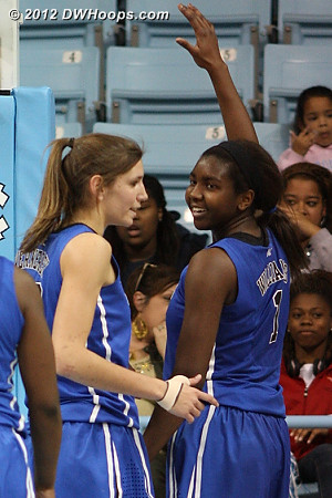 No pouting from EW after the foul call