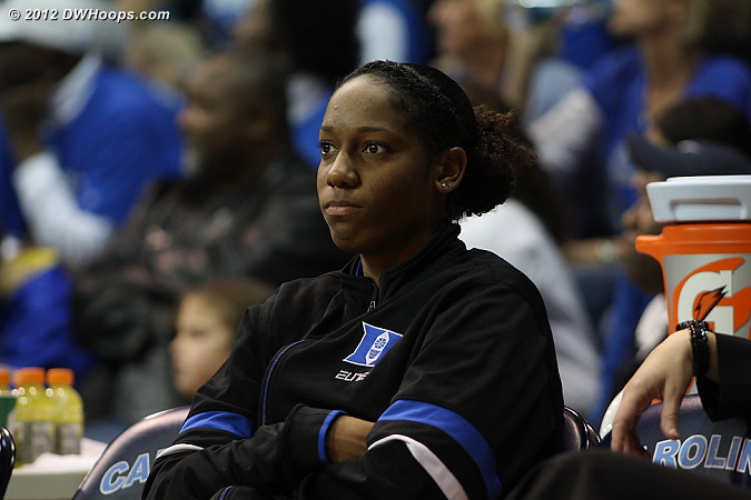 Amber was booed by the partisan UNC crowd when shown on the stadium scoreboard