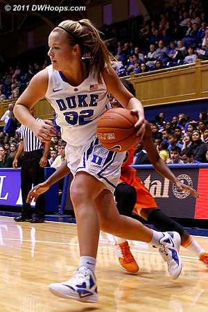 Tricia Liston puts it on the floor