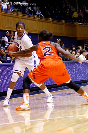 Ka'lia Johnson in the game