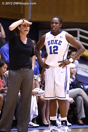 DWHoops Photo  - Duke Tags: #12 Chelsea Gray, Joanne P. McCallie 