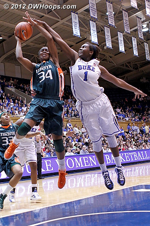 Williams gets the block