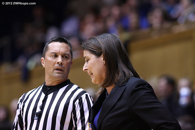 Coach P confers with Ed Sidlasky