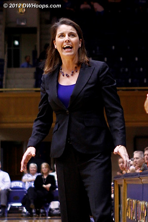 Coach P pleased with Duke's second half performance