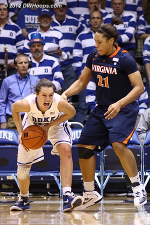 The intensity of Haley Peters, snagging a defensive board