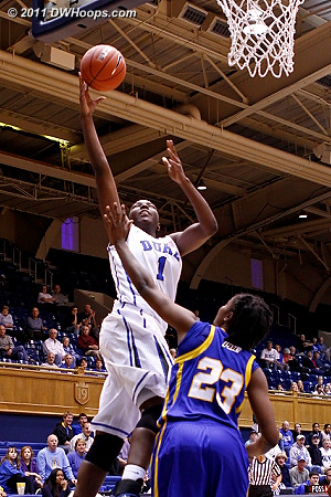 DWHoops Photo  - Duke Tags: #1 Elizabeth Williams 