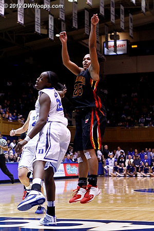 Alyssa Thomas hits over Chelsea Gray  - Duke Tags: #12 Chelsea Gray 