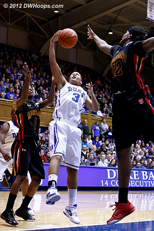 Shay Selby tries to get control of the ball
