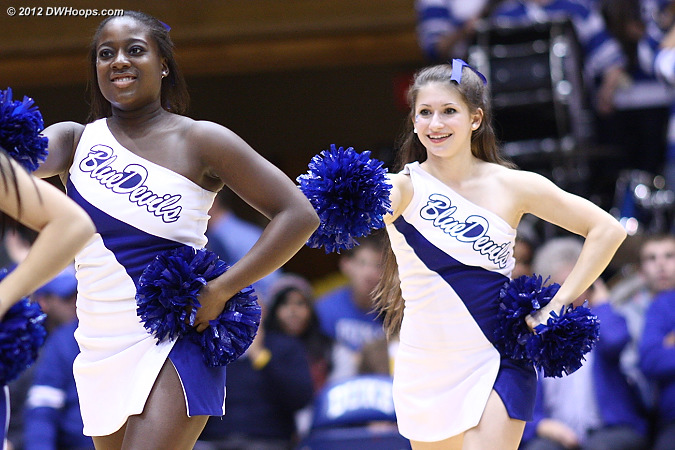 DWHoops Photo  - Duke Tags: Duke Cheerleaders 