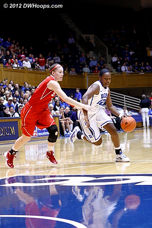 Coming off a lackluster performance against Wake Forest, Chelsea Gray wasted no time...