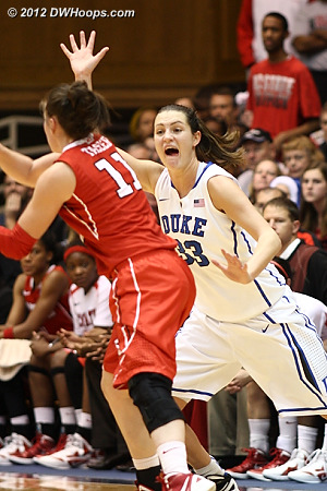 Haley Peters on defense