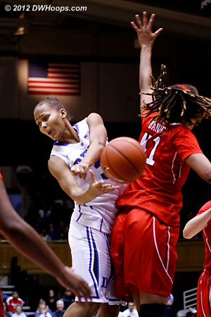 Shay Selby lets loose a no-look pass