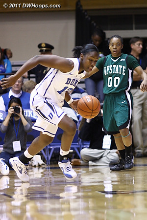 Chelsea Gray gets a steal  - Duke Tags: #12 Chelsea Gray 