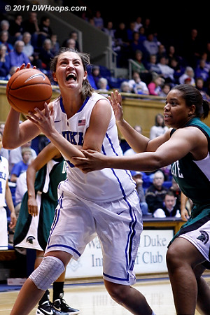 The intensity of Haley Peters