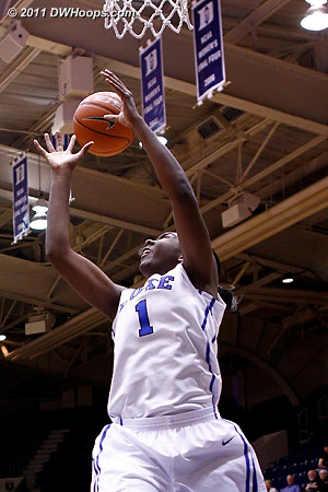 DWHoops Photo  - Duke Tags: #1 Elizabeth Williams 