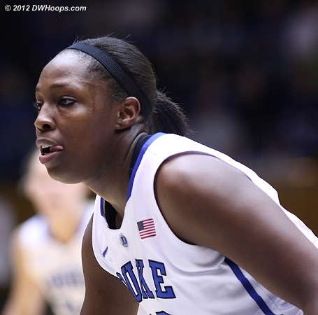 Chelsea Gray was licking her chops as the Blue Devil press was on  - Duke Tags: #12 Chelsea Gray 