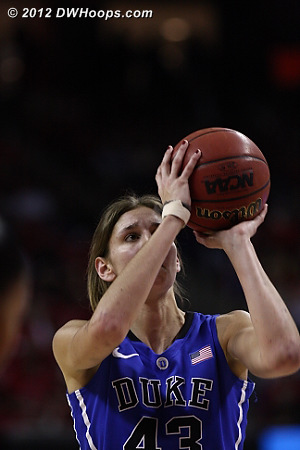 Alli hit both free throws to cut Maryland's lead to one