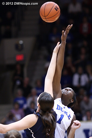 Battle for the opening tip