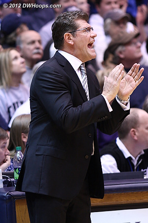Geno pleased with his team's first half performance  - CONN Players: Head Coach Geno Auriemma 