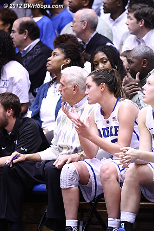 Fifth foul was inexplicable, but the game was already decided  - Duke Tags: #33 Haley Peters 