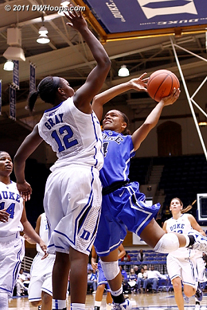 DWHoops Photo  - Duke Tags: #12 Chelsea Gray, #4 Chloe Wells 