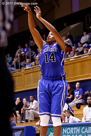 A good look for Johnson  - Duke Tags: #14 Ka'lia Johnson 