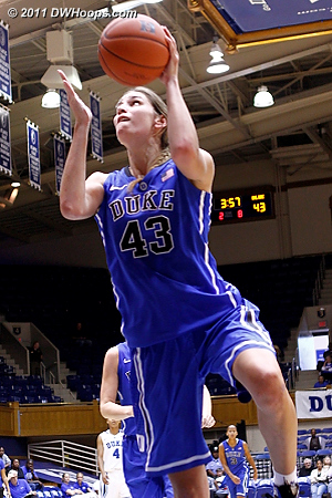 Allison Vernerey  - Duke Tags: #43 Allison Vernerey 