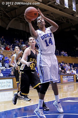 DWHoops Photo  - Duke Tags: #14 Ka'lia Johnson 
