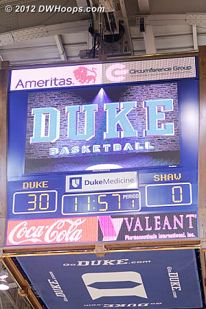 Good grief, a 30-0 run to start the game  