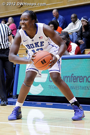 Chelsea likes what she sees from the defense  - Duke Tags: #12 Chelsea Gray 