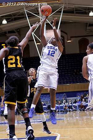 Gray fallaway  - Duke Tags: #12 Chelsea Gray 