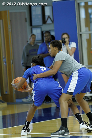 DWHoops Photo  - Duke Tags: #5 Sierra Moore, Joy Cheek  