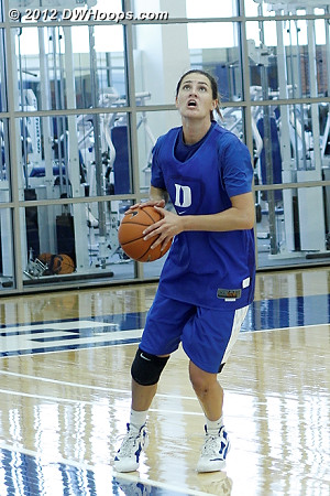 DWHoops Photo  - Duke Tags: #33 Haley Peters 