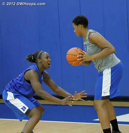DWHoops Photo  - Duke Tags: #12 Chelsea Gray, Joy Cheek  