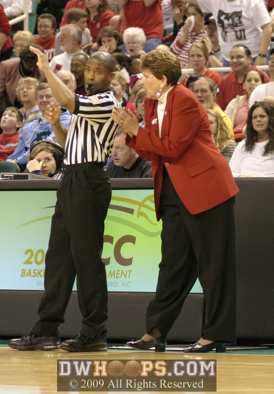 Working the refs in 2007 ACC Semifinal upset of undefeated #1 Duke