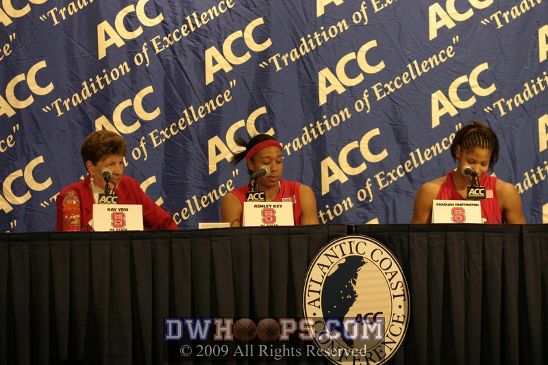 Press conference following State's 2007 upset of the #1 Blue Devils