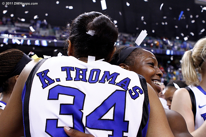 DWHoops Photo  - Duke Tags: #12 Chelsea Gray, #34 Krystal Thomas 