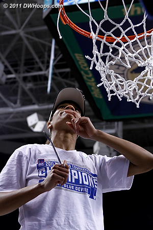 Hmmm....  - Duke Tags: #5 Jasmine Thomas 