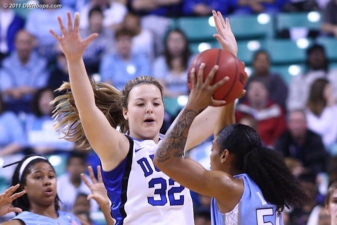 Tricia Liston's defense has gradually improved all season, to the point where she was an asset during a key stretch of the season's most important game to date.